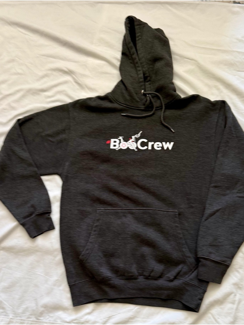 Dark Grey Peloton 'Boo Crew' Pullover Hoodie